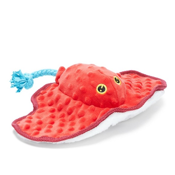 Bark Other - NWT BARK Under The Seams Sting Crosby the Ray Dog Toy for All Dog Sizes